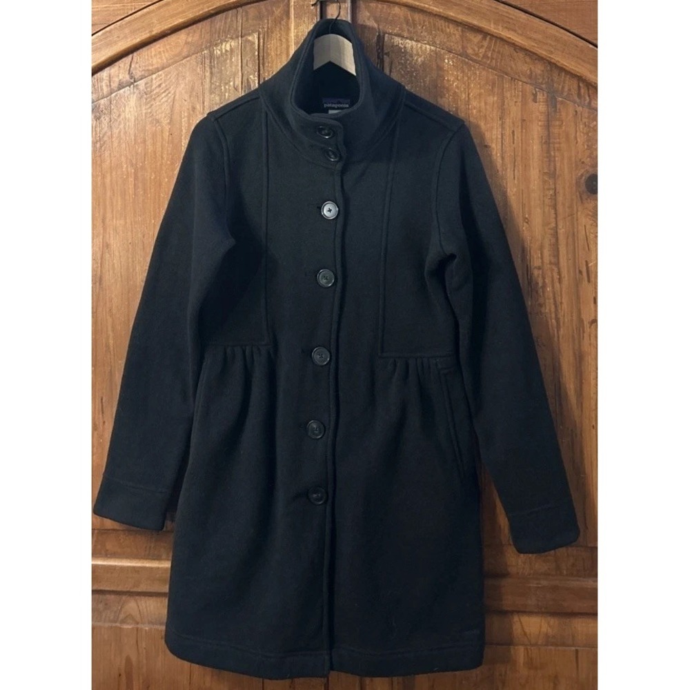 Patagonia Women's BETTER SWEATER Long Coat Sz‎ Medium 25656 Pockets